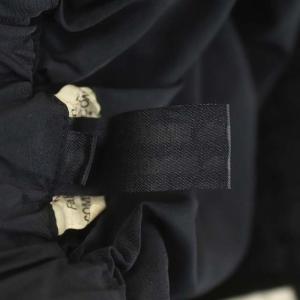 COMME des GARCONS COMME des GARCONS コムコム サイドデザインスカート フレア ミモレ丈 ロング S 黒 ブラック RQ-S002