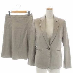 vingt-trois 20SS スーツ セットアップ 上下 スーピマシャンブレー テーラードジャケット 1B 台形スカート