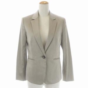 23区 vingt-trois 20SS スーツ セットアップ 上下 スーピマシャンブレー テーラードジャケット 1B 台形スカート