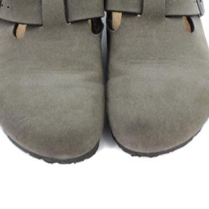 BIRKENSTOCK ボストン スリッポン サンダル 24cm グレー