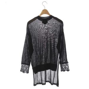 TAN 21SS ANCHOR POINTALE CUFFS PO ニット カットソー アシンメトリー 長袖