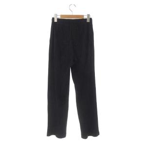 PLEATS PLEASE ISSEY MIYAKE イッセイミヤケ プリーツパンツ ワイド フレア 3 ブラック