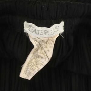 PLEATS PLEASE ISSEY MIYAKE イッセイミヤケ プリーツ イージーパンツ スラックス ストレート 3 黒 ブラック