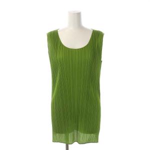 PLEATS PLEASE ISSEY MIYAKE セットアップ プリーツ ブラウス カットソー ノースリーブ プルオーバー
