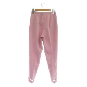 Chesty 22SS パールパンツ テーパード フリル 1 ピンク