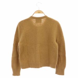 Acne Studios アンゴラ混ニットカーディガン 長袖 クルーネック XS ベージュ