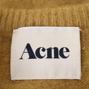 Acne Studios アンゴラ混ニットカーディガン 長袖 クルーネック XS ベージュ