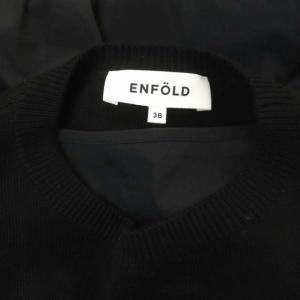 ENFOLD 21AW Combination PULLOVER コンビネーションプルオーバー ニット