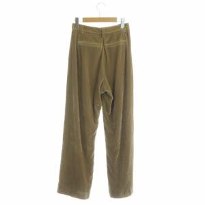 CLANE ×MINAMI TANAKA 22AW COLOR LINE VELOR PANTS 2 ベージュ