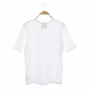 ATON SUVIN 60/2 PERFECT SHORT T-SHIRT Tシャツ カットソー 五分袖 2 ホワイト