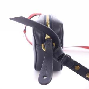 ANYA HINDMARCH ミニショルダーバッグ ネイビー