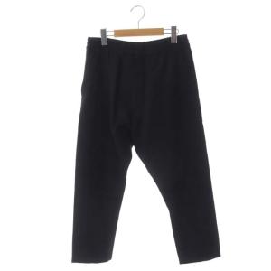 イージーパンツ テーパード 38 紺 ネイビー