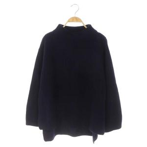 BOATNECK BELLSLEEVE KNIT ニット セーター プルオーバー 長袖 ネイビー