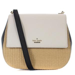 キャメロンストリート バーディ ショルダーバッグ ロゴ レザー 切替 べージュ 白 ホワイト 黒 ブラック