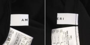 Ameri VINTAGE アメリ AMERI MY TORSO DRESS ノースリーブ ワンピース ロング カットオフ 黒 ブラック