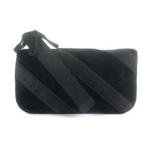 Salvatore Ferragamo ポーチ ガンチーニ ベロア ブラック