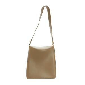 ガンチーニ ワンショルダーバッグ レザー ベージュ