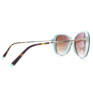 TIFFANY&Co. サングラス グラデーション 5516 140 茶色 ブラウン 水色 ブルー