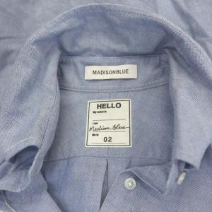 MADISONBLUE MB999-5010 MADISON L/S SHIRT(OX) ボタンダウン M ライトブルー