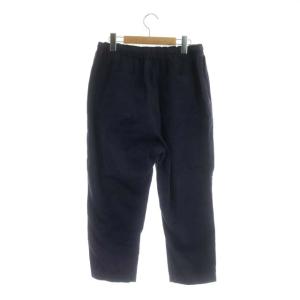 nest Robe コットンイージーテーパードパンツ ドロスト仕様 ネイビー