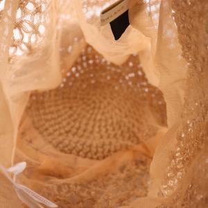 TOMORROWLAND LUREX ミニバッグ トートバッグ ショルダーバッグ メッシュ ピンクゴールド