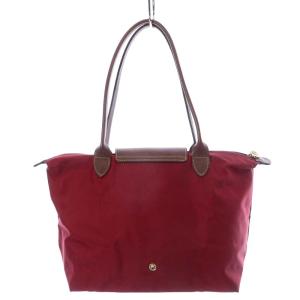 Longchamp ルプリアージュ トートバッグ ハンドバッグ ナイロン 赤 レッド