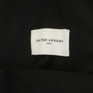 UNITED ARROWS Overallベロアオーバーオール サロペット ストレート 36 ブラック