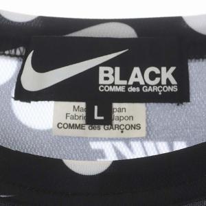 NIKE BLACK COMME des GARCONS AD2019 LOGO DOT TEE   L 黒