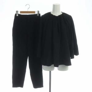 21SS セットアップ 上下 VERYSTOREコラボ SETUP ギャザーカットソー 長袖 フレアスリーブ クルーネック