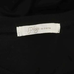 Plage 22SS ティアードノースリーブワンピース ロング タイト マーメイド プルオーバー ブラック