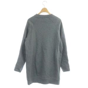 Acne Studios ロングスウェット チュニック 長袖 裏起毛 XXS グレー