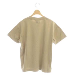 AMI Alexandre Mattiussi ハート刺繍 半袖Tシャツ カットソー ベージュ