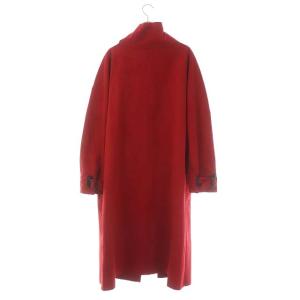 Ameri VINTAGE 19AW WRAP COLLAR COAT コート アウター ロング ノーボタン F 赤 レッド