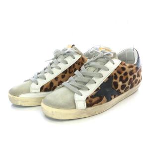 GOLDEN GOOSE 21AW LEOPARD SUPER STAR スニーカー ハラコ スエード 37