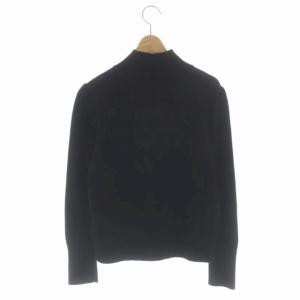 M'S GRACY 21AW フラワースパンコールニット セーター プルオーバー 長袖 40 ブラック