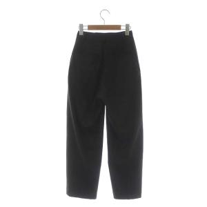 AURALEE 22AW WOOL FULLING FLANNEL SLACKS 0 ダークブラウン