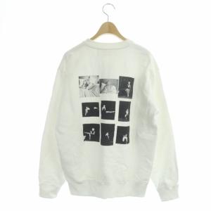 Ameri VINTAGE SHADOW MANY MARILYN MONROE TOP プリント スウェット プルオーバー 長袖 M 白 ホワイト