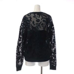 Ameri VINTAGE 21AW DEVORER FLOWER SHEER TOP ニットトップス カットソー プルオーバー