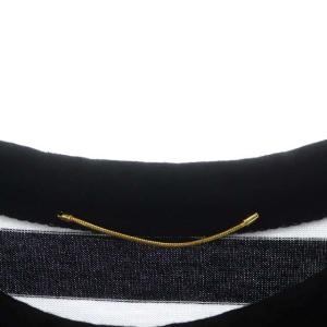 Deuxieme Classe 21AW COCO Stripe Tシャツ No5 カットソー 長袖 ボーダー 黒 白 ブラック ホワイト