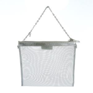 ANTEPRIMA ハンドバッグ メッシュ グレー