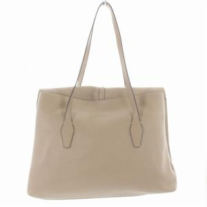 ANAYI ハンドバッグ ショルダーバッグ 2way レザー べージュ