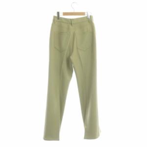 CLANE 21SS ベーシックブーツカットパンツ フレア 1 ライトカーキ