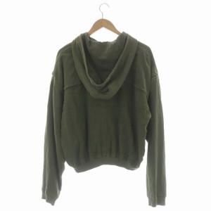 HAIDER ACKERMANN Zip Hoodie ジップパーカー 長袖 フード カーキ