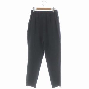 ENFOLD ウールサキソニーゴムジョッパーズパンツ テーパードパンツ 38 ダークグレー