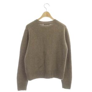 AURALEE 20AW BABY CASHMERE KNIT P/O 0 モカ