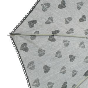 YVES SAINT LAURENT 日傘 ロゴプリント グレー