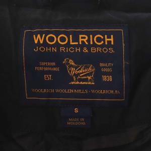 WOOLRICH COCOON COAT ダウンコート ファー S 黒