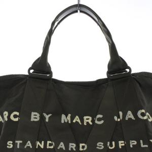 MARC by MARC JACOBS トートバッグ ハンドバッグ ロゴ カーキ 緑