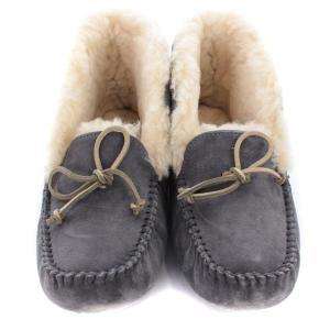 UGG australia ALENA モカシン スリッポン 23cm グレー