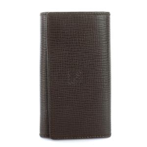 アナグラム キーケース レザー 6連 茶 ブラウン